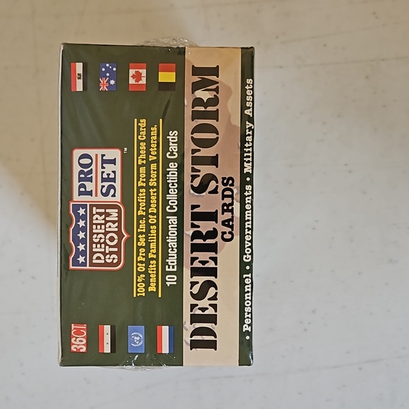 Desert Storm Pro Set Cards Factory Sealed! - Picture 6 of 6